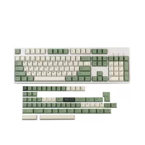 Botanical Keycaps Cherry Profile GMK GOPY Green PBT Key Cap Set With ISO Kits - Picture 1 of 12