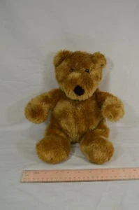 Dan Dee Soft Plush Bear Stuffed Animal Brown Classic Teddy Soft 13” T3 - Picture 1 of 6