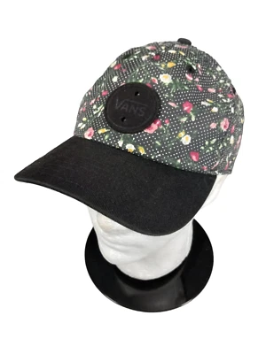 Genuino Vans Patín Parche Logo Floral Sombrero Gorra de Béisbol Correa Ajustable OSFM Foto 1 de 4