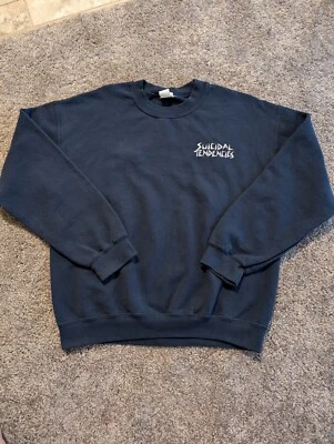 Suicidal Tendencies X Obey Crew Neck Sweat Shirt SZ MD - Image 1 of 4