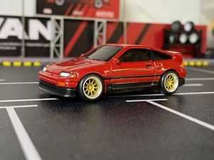 Hot wheels Custom ‘88 Honda CRX Wheel Swapped Drilled and Tapped Loose - Picture 1 of 9