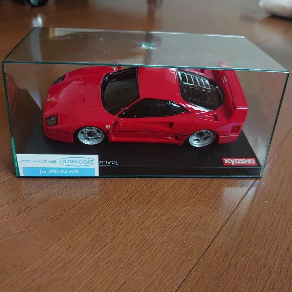 Kyosho MINI-Z ASC Ferrari F40 Red MZX321R Body Shell Japan - Image 1 of 4