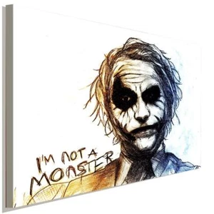 Joker Monster Art Leinwandbild AK Art Bilder Wanddeko Wandbild Kunstdruck XXL - Bild 1 von 5