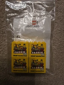4 X LEGO Sammelstein 2019 Legoland Deutschland Resort Fabrik - Bild 1 von 2