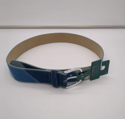 Women's Denim Patchwork Belt - Wild Fable Blue (Small) - Image 1 of 2