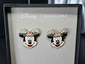 Disney × Baublebar ICE CREAM SUNDAE Mickey Mouse Stud Earrings NEW IN BOX - Picture 1 of 4