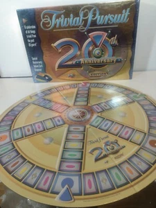 Trivial Pursuit 20th Anniversary Replacement Game Board And Instructions ONLY!!! - Picture 1 of 12