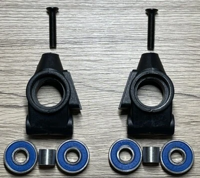 REAR HUB SET WITH BEARINGS For Duratrax Firehammer Smartech Carson FG 1/5 RC - Image 1 of 4