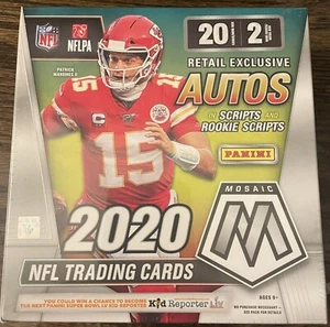 2020 Panini NFL Mosaic Football MEGA Box - Factory Sealed - Free/Fast Ship - Picture 1 of 5