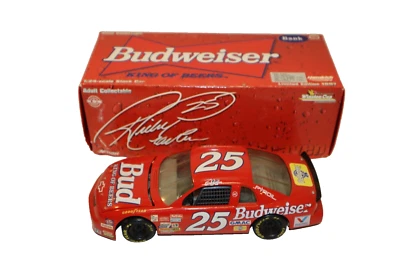 1997 Action #25 Ken Schrader Budweiser 1:24 Die-Cast NASCAR Stock Car - Image 1 of 4