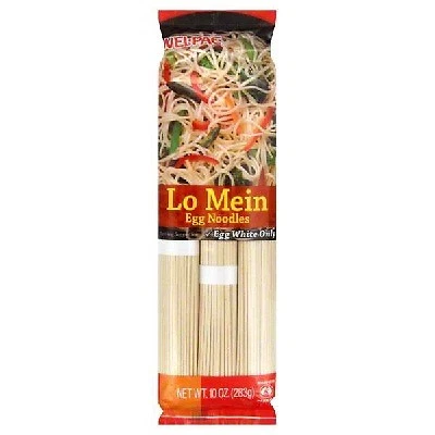 WelPac Lo Mein Noodle 10 Ounce 12 per Case.