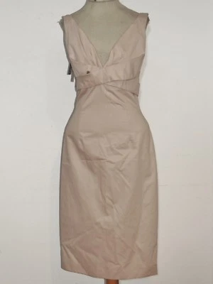 Vestido de algodão rosa Alexander McQueen novo com etiquetas tamanho 38 SM  - Imagem 1 de 4