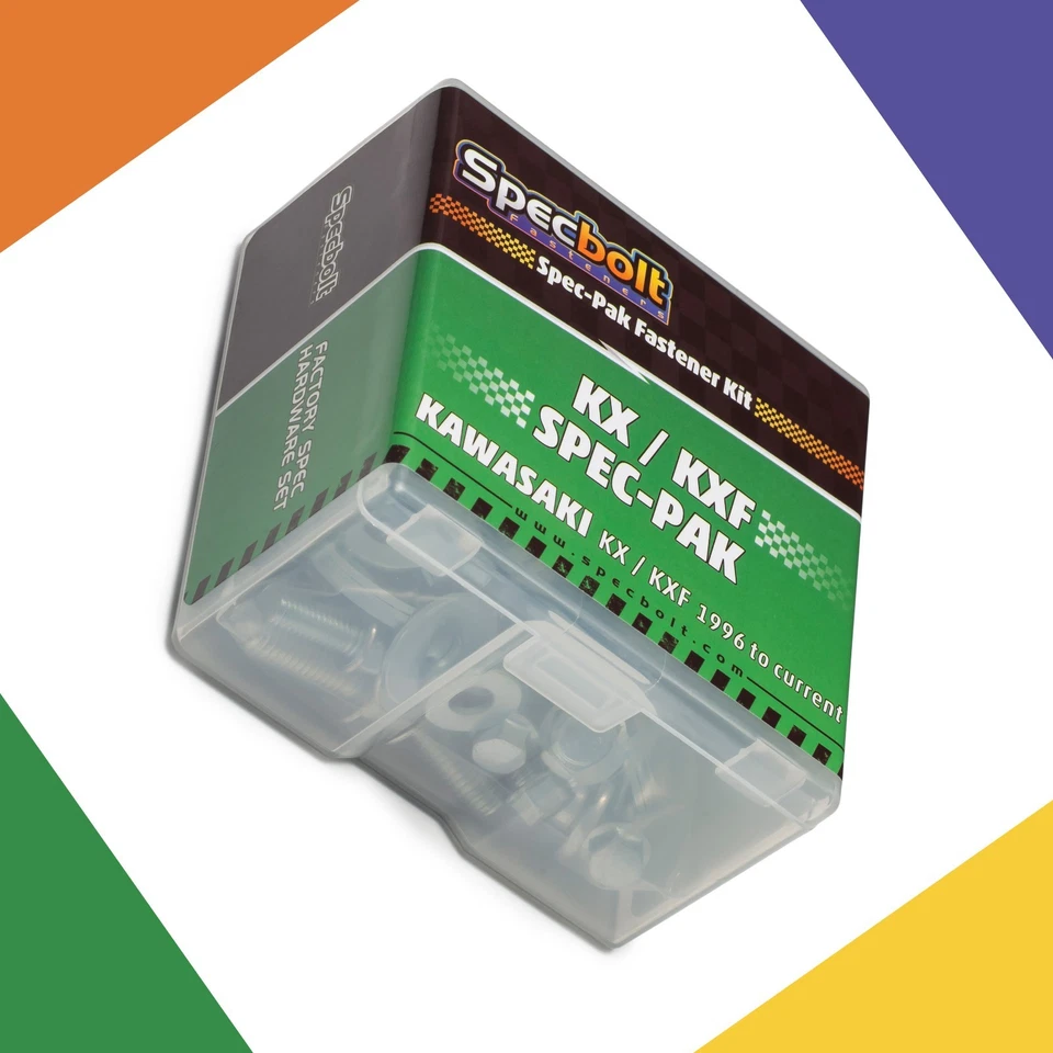 KAWASAKI Spec-Pak KX60 KX65 KX80 KX85 KX125 KX250 KXF250 KXF450 KX500 KDX KLX - Image 1 of 3
