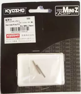 Kyosho MZW10 Stainless King Pin for Kyosho RC Mini-Z Racer Model Car - Picture 1 of 2