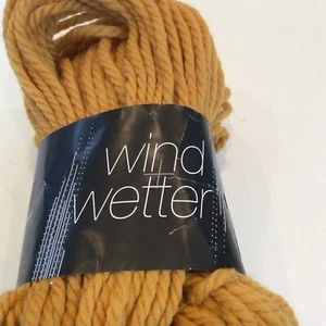 Hilo de viento para clima limón merino lana oro amarillo voluminoso 100 g 9574 - Imagen 1 de 7