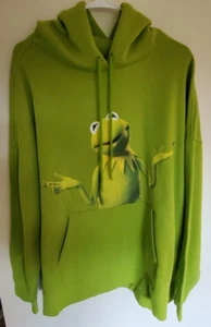 Kermit The Frog The Muppets 2023 Disney Parks Green Hoodie Men’s Size XXL - Picture 1 of 6