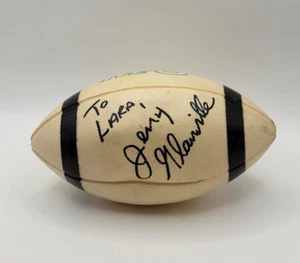 Jerry Glanville Signed Mini Footbal Houston Oilers Atlanta Falcons - Picture 1 of 10