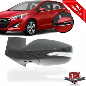 Mirror Paintable Power Glass Heated Driver Side For 2013-2017 Hyundai Elantra GT - Picture 1 of 7