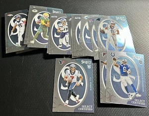 Juego completo de 25 tarjetas de inserción con Stroud, Gibbs 2023 Panini Select certificado por la NFL ++ - Imagen 1 de 2