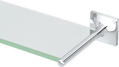 Estante de vidrio Gatco 5586 Waterline, cromo cromado,  Foto 1 de 4
