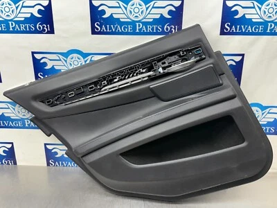 Panel de puerta izquierda conductor trasero BMW 750i 2011 - negro - F01 F04 Foto 1 de 4