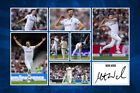 Mark Wood Signed Pre-Print 12x8 Montage PHOTO Gift Print ENGLAND CRICKET