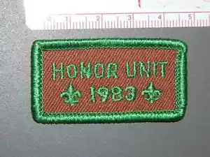 Boy Scout 1983 Honor Unit 0814P - Picture 1 of 1