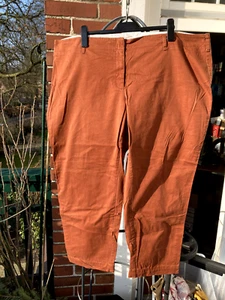 Land's End Chino zimt- terracotta Gr 58 Baumwolle  knöchellang selten getragen - Bild 1 von 6