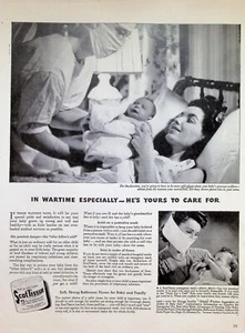 VINTAGE 1940s Print Ad ~ ScotTissue ~ Soft, Strong Bathroom Tissue for... - Picture 1 of 1