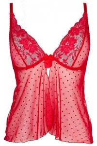 Axami Carina Sheer Babydoll Top - Picture 1 of 5