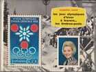 Album X° jeux d'hiver grenoble 1968 dédicacé par Jacqueline CAURAT (USA) p1205/1
