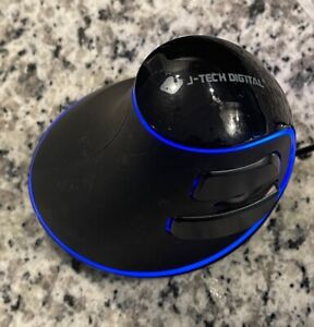 J-Tech Digital [V628] Wired Ergonomic Vertical USB Mouse with Adjustable Sensiti