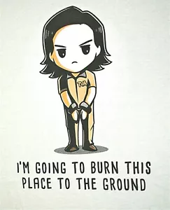 Marvel Comics Loki TVA Burn This Place Kawaii T-Shirt neu Gr. LG 2021 - Bild 1 von 3