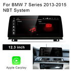 12.3" Android Car GPS Touch Screen For BMW 7 Series F01 F02 2013-2015 NBT System