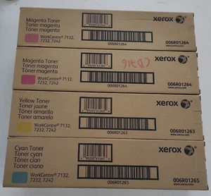 4 x Original / Genuine Xerox CMY Toner 2x 006R01264 1x 006R01263 1x006R01265 - Bild 1 von 4