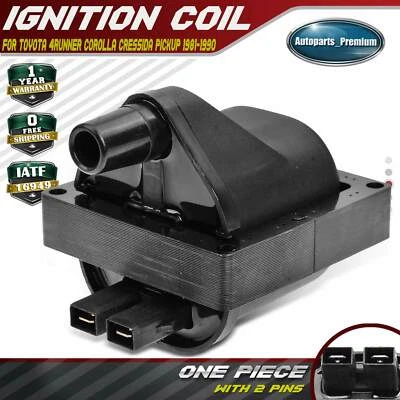Paquete de bobina de encendido para camioneta Toyota Corolla 1980 4Runner 1984 1981-1990 Celica Foto 1 de 4