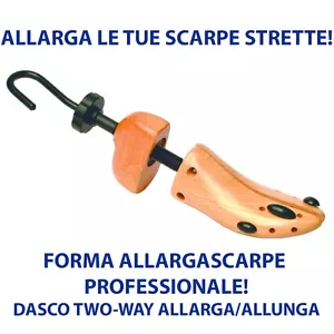 ALLARGASCARPE FORMA PER ALLARGARE E ALLUNGARE LE SCARPE TUTTE LE MISURE 35/46 - Foto 1 di 1