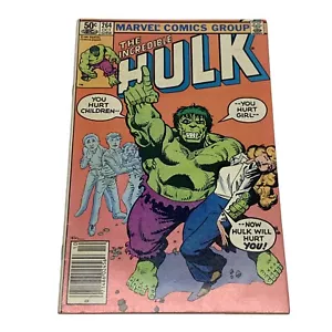 ~Marvel Comics Group - The Incredible Hulk # 264 -October 1981~ - Picture 1 of 8