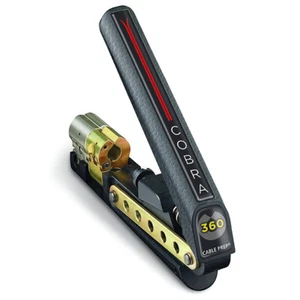 *OPEN BOX* Kabelvorbereitung Cobra360 Einstellen Cobra Kompressionswerkzeug, RG-6/59/7/11 & RCA - Bild 1 von 8