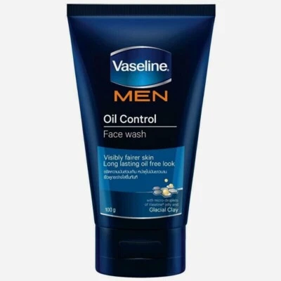 Producto de lavado facial con control de aceite de espuma de vaselina para hombres 100 g Foto 1 de 3