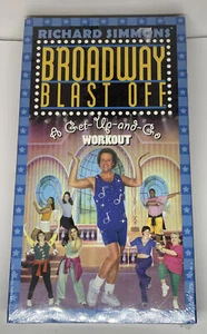 Richard Simmons Broadway Blast Off VHS VCR Video Tape New / Sealed Movie - Picture 1 of 9