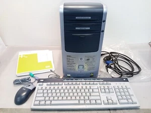 Vintage HP Pavilion a706n PC AMD Athlon 3000+2.1GHz 512MB 160GB CDRW WinXP with - Picture 1 of 24