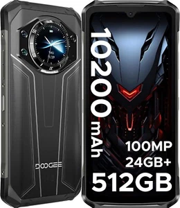DOOGEE S119 (2025) Rugged Phone Unlocked,24GB+512GB Android 14 1.32" Rear Screen - Picture 1 of 8