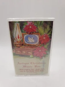 Vintage 1990 Antique Christmas Music Box 12 Total Tunes - NEW SEALED - Picture 1 of 3