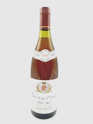 Givry Premier Cru 'Clos Jus' 1993 Gèrard Mouton Vin Français 75cl 13% - Photo 1/4