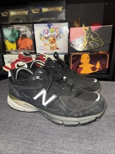 Zapatos New Balance Para Hombre Talla 8 990v4 Hechos en EE. UU. Correr Atléticos Negros - Imagen 1 de 10