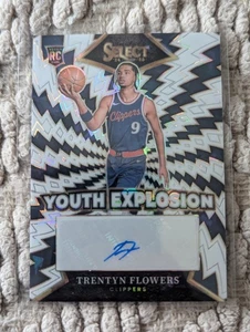 2024-25 Select Trentyn Flowers Youth Explosion RC Auto #YE-FLW # 10/25 - Foto 1 di 3