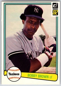 1982 Donruss #552 - Bobby Brown New York Yankees (NM) *HGCARDS* - Bild 1 von 2