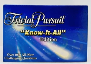 2000 Trivial Pursuit Know It All Edition 1000 Questions Expansion Pack Brand NEW - Picture 1 of 3