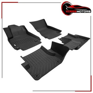 Fits 12-18 Audi A6 A7 RS7 S6 S7 3D TPE Floor Mats Heavy Duty Carpet Liners 3PCS - Picture 1 of 11